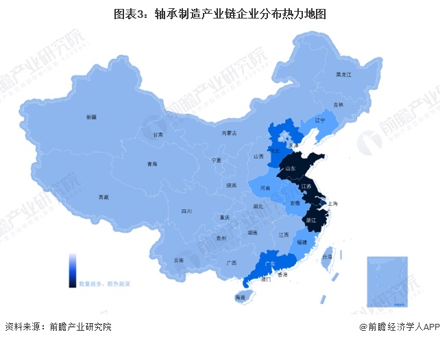 【干货】2024年轴承制造行业产业链全景梳理及区域热力地图(图3)