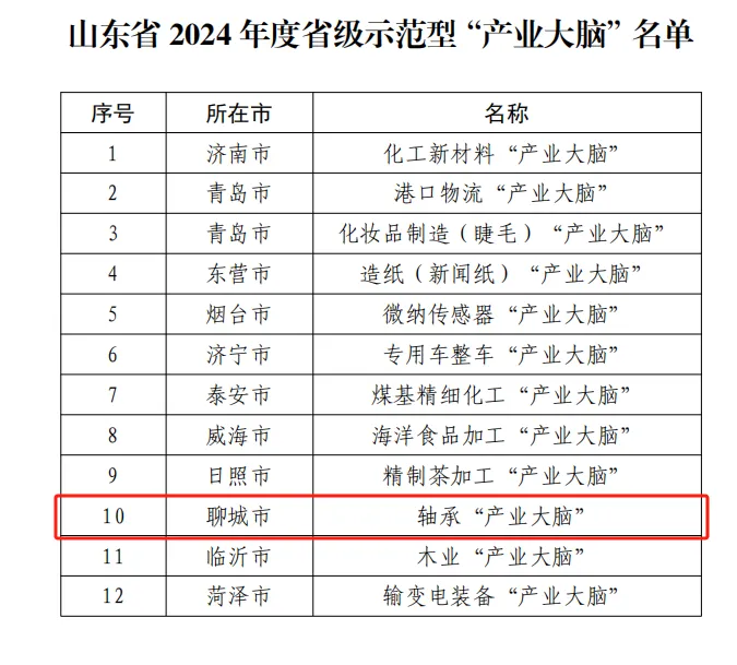 2024年度省级示范型“产业大脑”名单公示聊城1个上榜！(图2)