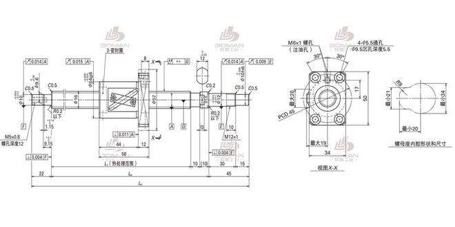 NSK滚珠丝杠W1605FA-4-C5T16产品讲解及相关知识分享(图1)