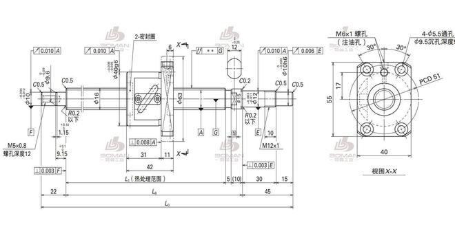 NSK滚珠丝杠W1601FA-1P-C3Z5产品讲解及相关知识分享(图1)